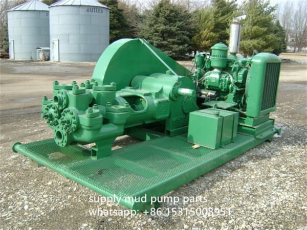 Gardner Denver 5.5" x 8" FD FXX Duplex Mud Pump Parts List Manual