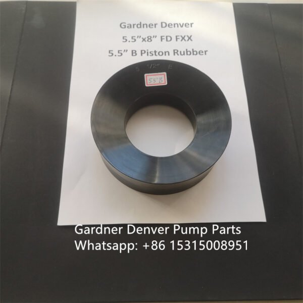 Gardner Denver 5.5" x 8" FD FXX Duplex Mud Pump Parts List Manual Piston