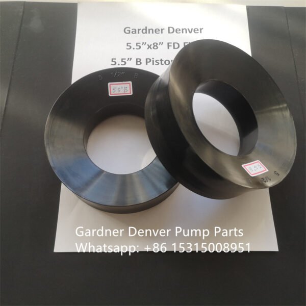 Gardner Denver 5.5" x 8" FD FXX Duplex Mud Pump Parts List Manual Piston