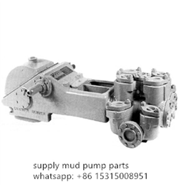 Gardner Denver 5" x 6" FG FXG Duplex Mud Pump Parts List Manual