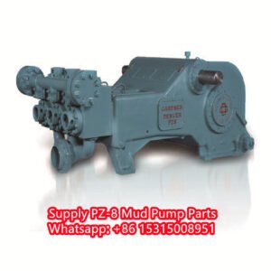 Gardner Denver PZ-8 Triplex Mud Pump Parts List Manual